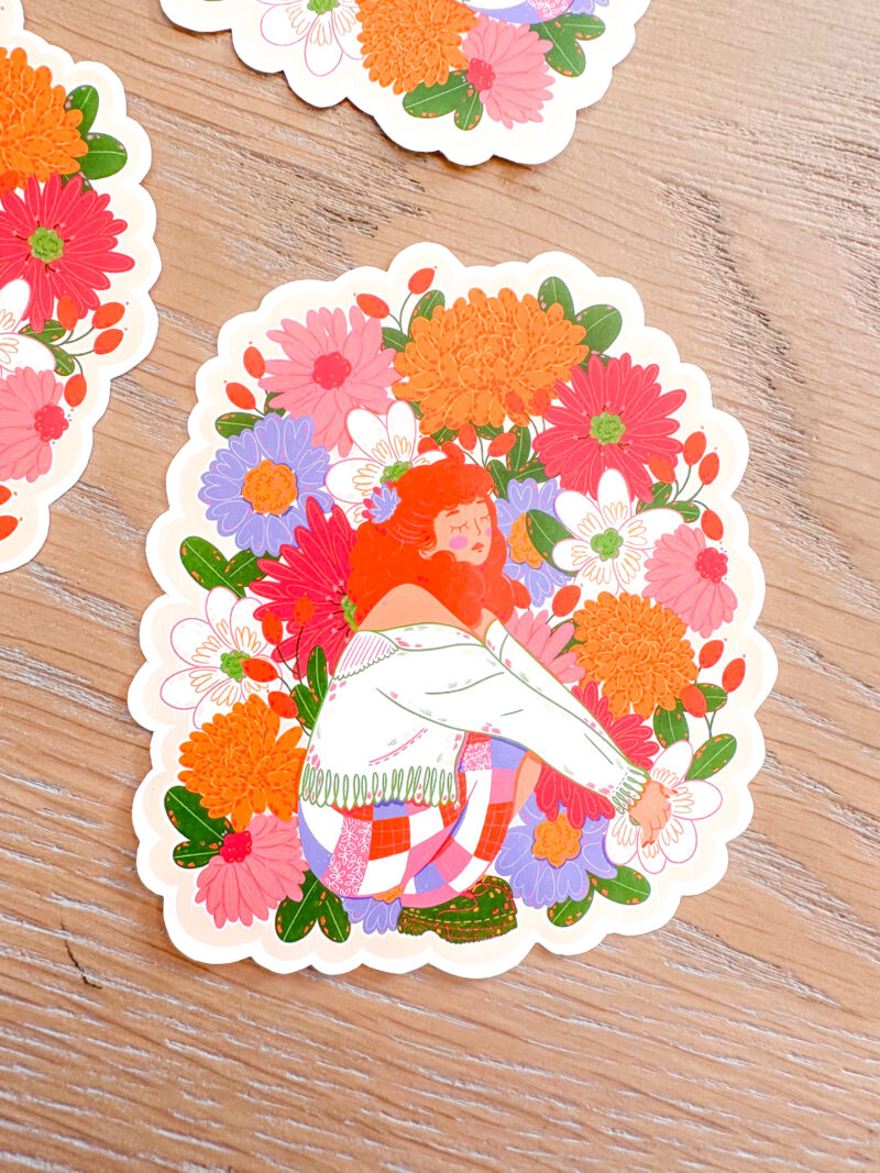 Automn Flowers - Stickers – Image 3